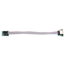 Tarjeta de Red Gigabit Ethernet M.2 A+e KEY de 5 Gbps con Chip RTL8126 Compatible con Arranque Sin Disco PXE para Windows 10/8/7