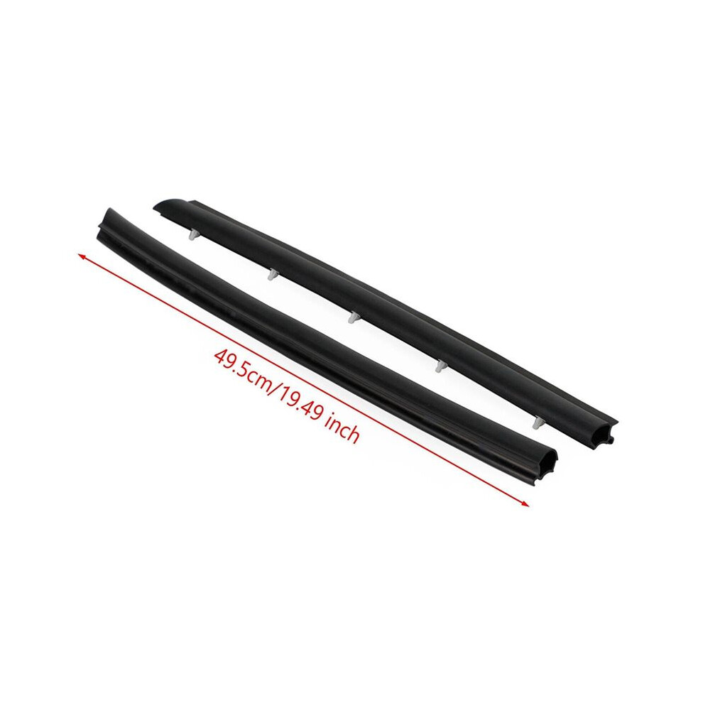 1 Pair Car Front Door Gasket Seal Rubber Trim Door Seal Strip For Transporter T5 T5.1 6032586311144