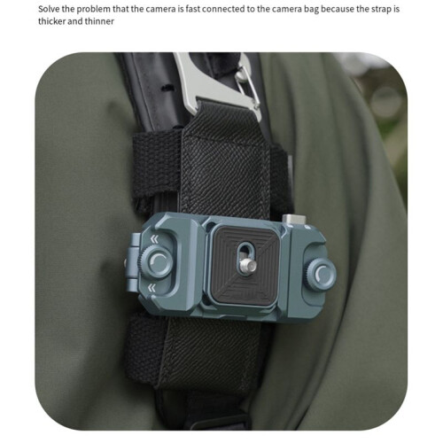 Quick-Hanging Buckle Photography Backpack Mountaineering Bag Universal Portable Fixed Locking Shooting Accessories 2
