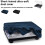 Turntable Dust Cover Foldable Turntable Sleeves Dustproof Protective Cover for  AT-LP120XUSB Black 4