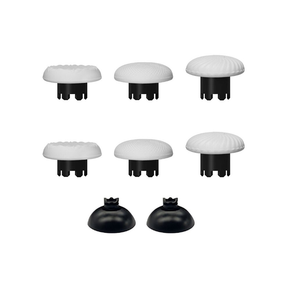 8PCS Thumbsticks Swap Thumb Sticks Joysticks Replacement for PS5/PS4/ Pro/ Series Controllers White-image-OPC-PVNSVKJ-NEW