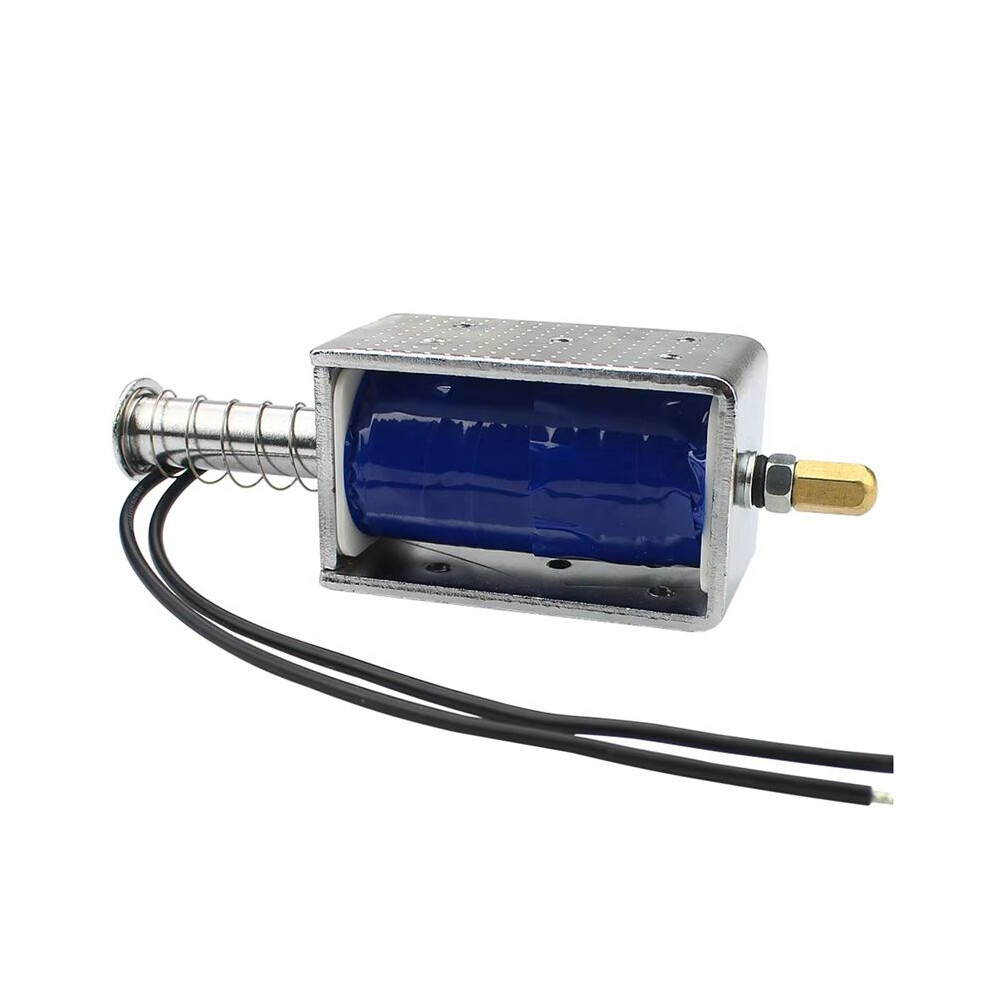 Ly-1264B Powerful Push Pull Electromagnet 12V Solenoid Stroke 30Mm Magnetic Coil Electric Telescopic Magnet 6031816313361