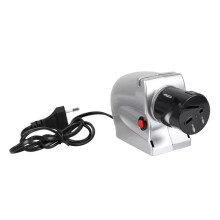 Sharpener Household Fully Automatic Electric Sharpening Light Home Kitchen Sharpening Tool (EU Plug)