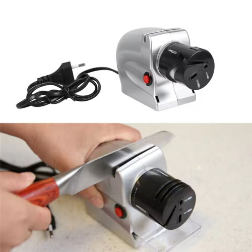 Sharpener Household Fully Automatic Electric Sharpening Light Home Kitchen Sharpening Tool (EU Plug) 1