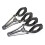 Motorcycle Universal Headlight Bracket Mount Clamp for 39mm-41mm Adjustable Headlight Mount Clamp Black+Silver 9
