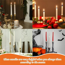 20 Pack Candle Hugger Grips Candle Rings Candle Holders Stay Put Candle Grips Keep the Candles Upright and in Place
