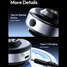 Ulanzi SK-23 Electric Suction Base with 1/4 Inch Screw for Dashboards/Glasses/Desks Suction Base for Smartphones Action Camera