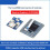 For Raspberry Pi RP2350 Core2350B Core Board Dual-Core Dual Architecture 8MB PSRAM with USB Adapter Board 4