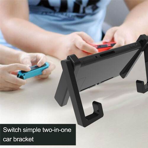 Adjustable Car Headrest Holder Stand for   Console Accessories Prevent Vibration Game Console Bracket 2