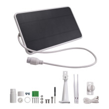 Router Solare 6W 4G, Ripetitore WiFi, Router 4G A Energia Solare, Una Macchina, Impermeabile IP66