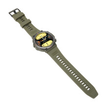 Wasserdichter Herren-Bluetooth-Smartwatch 1,39 Zoll mit 400mAh Akku, grün