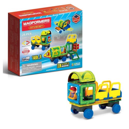 MAGFORMERS Magformers 25 Piece City Go Set