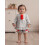 (6-12 Months, Gray) 2 buc. ținute copii mici 6