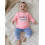 (2-3 Years, Pink) Χριστουγεννιάτικη μπλούζα με μικρές κοπέλες 4