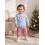 (3-4 Years, Blue) Conjunto de 2 cintura elástica. 6