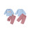 (3-4 Years, Blue) Conjunto de 2 cintura elástica. 2