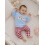 (18-24 Months, Blue) Conjunto de 2 cintura elástica. 3