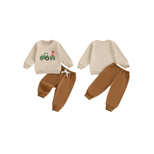 (2 Years, Khaki) Σετ γενεθλίων για στάμπα φορτηγού 1