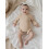 (6-9 Months, Beige) Φθινοπωρινό μονόχρωμο πλεκτό ολόσωμη φόρμα 7