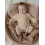 (9-12 Months, Beige) Φθινοπωρινό μονόχρωμο πλεκτό ολόσωμη φόρμα 5