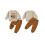 (5-6 Years, Apricot) Set de 2 pantaloni elastici. 2