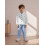 (3-4 Years, White) Σετ ρούχων για 2 τεμάχια 5