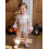 (5-6 Years, White) Σετ πιτζάμες Halloween για μωρά 6