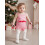 (3-6 Months, Pink) Tutina natalizia per e feste. 3