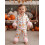 (5-6 Years, White) Σετ πιτζάμες Halloween για μωρά 4