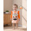 (3-6 Months, Orange) Ensemble 3 pièces de fantômes. 3