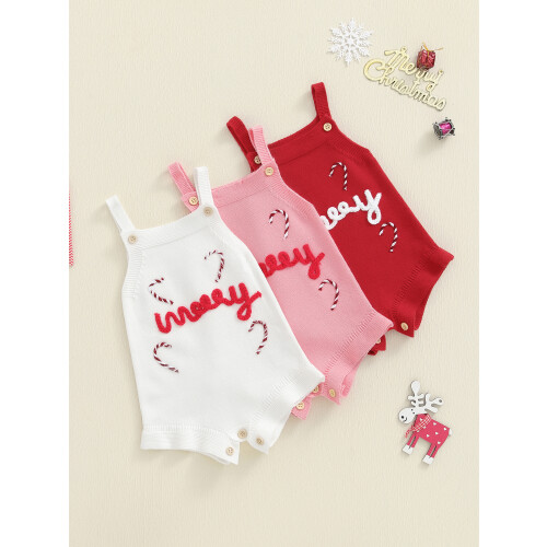 (3-6 Months, Pink) Tutina natalizia per e feste. 1