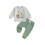 (12-18 Months, Green) Conjunto de primer ropa infantil. 1
