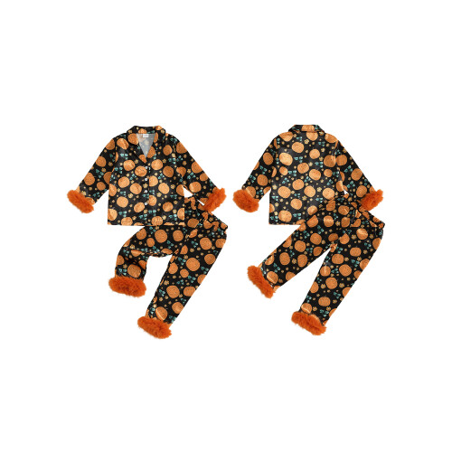 (4-5 Years, Black) Σετ πιτζάμες Halloween για μωρά 1