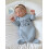(Newborn, Sky Blue) Σάκος ύπνου μωρού για νεογέννητα 3