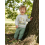 (6-12 Months, Green) Conjunto de primer ropa infantil. 6