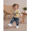 (18-24 Months, Beige) Πλεκτό πουλόβερ για στρογγυλή λαιμόκοψη. 7