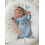 (Newborn, Sky Blue) Σάκος ύπνου μωρού για νεογέννητα 6