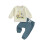 (12-18 Months, Blue) Conjunto de primer ropa infantil. 4