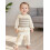 (3-4 Years, Khaki) Ensemble d'automne bébé et lin. 4