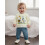 (12-18 Months, Blue) Conjunto de primer ropa infantil. 3