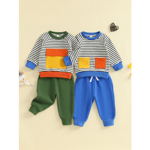 (12-18 Months, Blue) Φθινοπωρινό σετ για 2 τεμ. 2