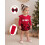 (0-3 Months, Red) Ensemble de Noël chaussettes côtelées. 5