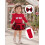 (9-12 Months, Red) Ensemble de Noël chaussettes côtelées. 6