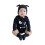 (12-18 Months, Black) Μωρό Αγόρι Κορίτσια Μακρυμάνικο Διάβολο 1