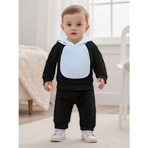 (2-3 Years, Black) Φθινοπωρινά ρούχα για φούτερ λάστιχο 1
