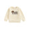 (4-5 Years, Beige) Φούτερ γενεθλίων νήπιο στρογγυλή λαιμόκοψη 1
