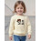 (6-7 Years, Beige) Φούτερ γενεθλίων νήπιο στρογγυλή λαιμόκοψη 4