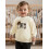 (2-3 Years, Beige) Φούτερ γενεθλίων νήπιο στρογγυλή λαιμόκοψη 7