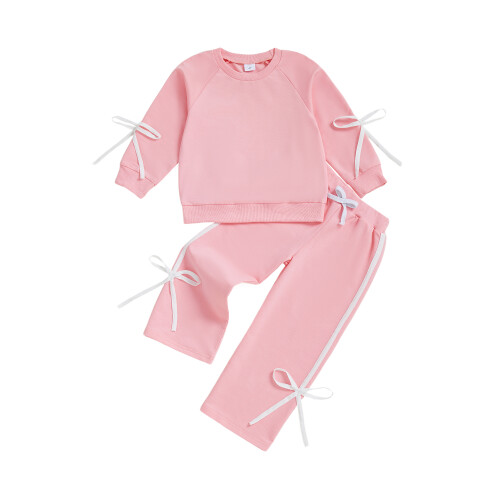 (2-3 Years, Pink) Σετ 2 τεμαχίων χειμερινή/φθινοπωρινή εμφάνιση
