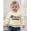 (3-4 Years, Beige) Φούτερ γενεθλίων νήπιο στρογγυλή λαιμόκοψη 5